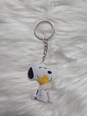 Snoopy & Woodstock Keychain